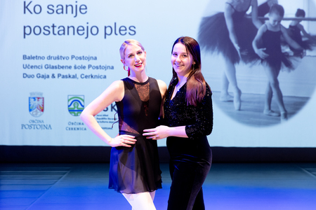 Mira Marič Ivertnik & Katarina Kocman foto V. Leban